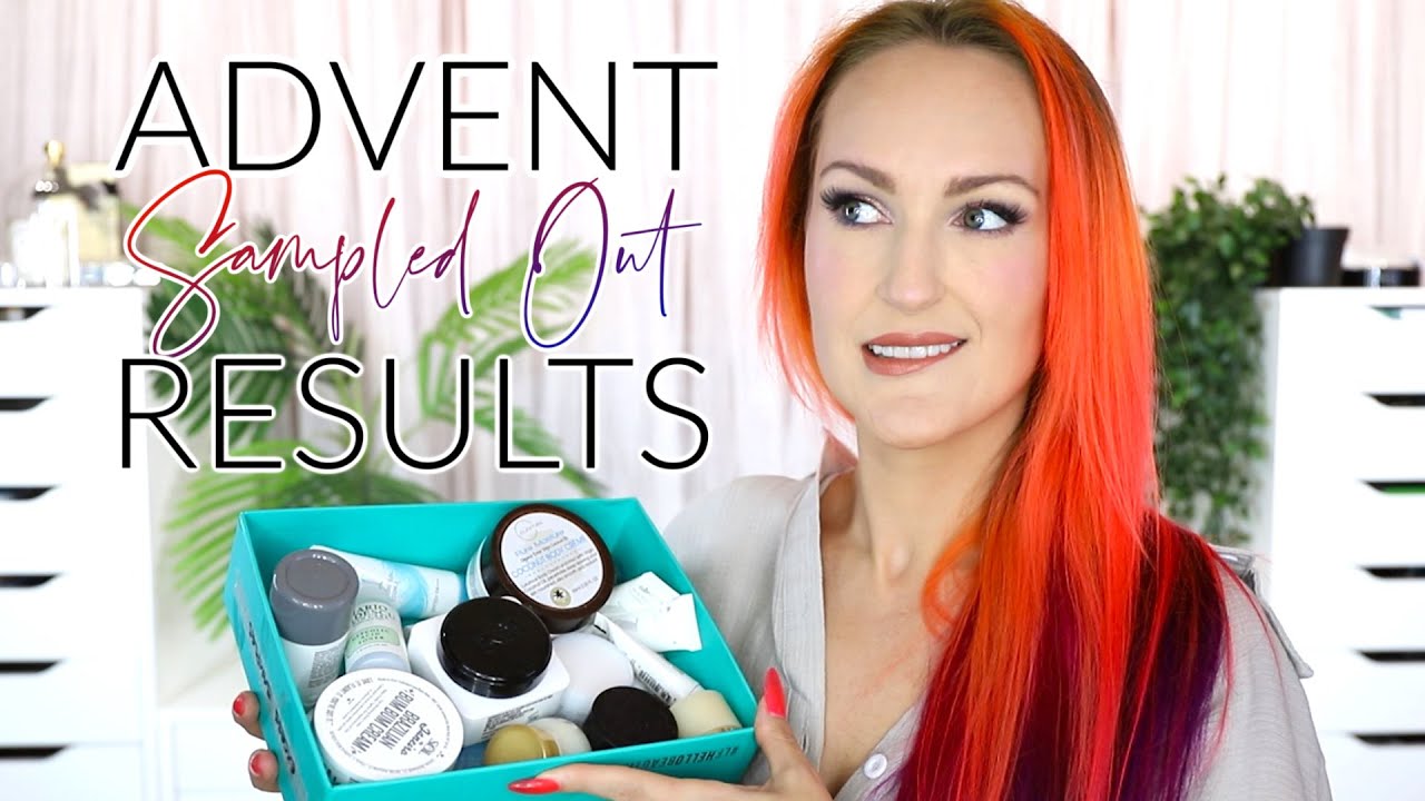 DIY Beauty Advent Calendar + Mini Panning Project Results 2021!