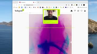 Instagram Autopilot: scroll, like and hide posts with your face - Chrome Extension Demo