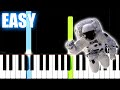 Interstellar Main Theme - Hans Zimmer - SLOW EASY Piano Tutorial