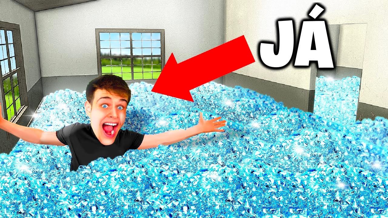 Minecraft DŮM, který je 99,3% DIAMANTY!