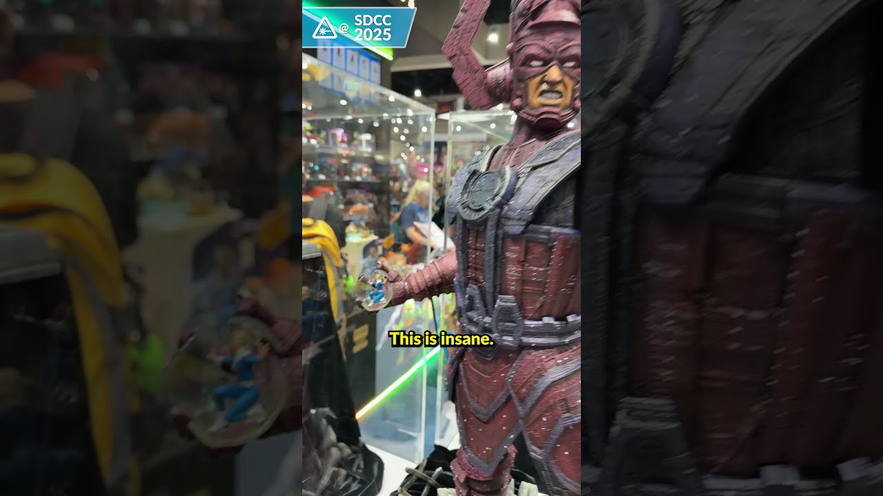 Massive Galactus Vs Fantastic Four Statue At Comic Con SDCC FantasticFour