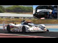 Peugeot 905 Evo 1 Bis V10-Engined Group C Car in action: Warm-Up, Accelerations & OnBoard!