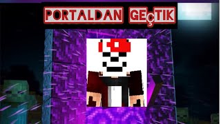 Düz Maske Minecraft Nether Portal Nasıl Yapılır