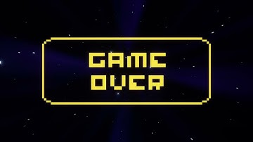 Bit.Trip Runner in Bit.Trip ReRunner: GAME OVER MAN, GAME OVER.