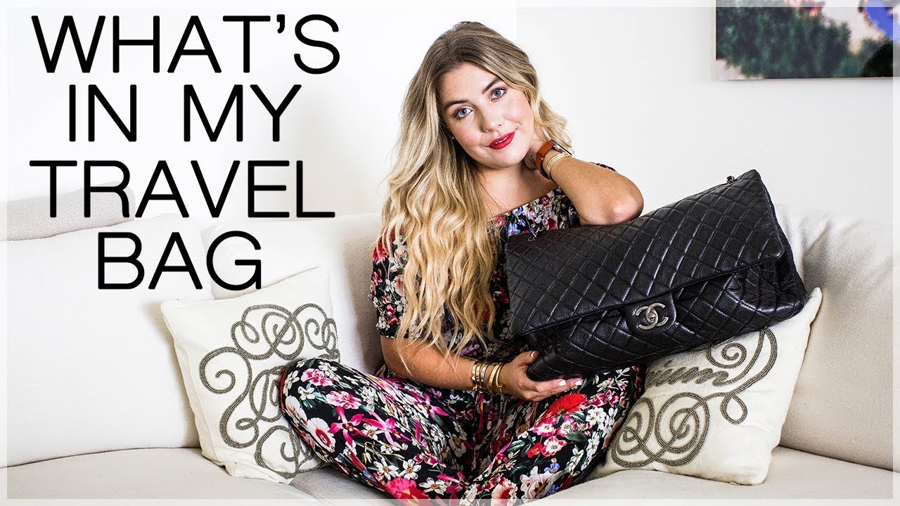 What's in My Travel Bag? | Conscience Coupable - YouTube