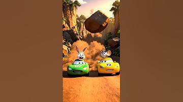 Rabbit vs Mouse Epic Car Race PART 9 #epicrace