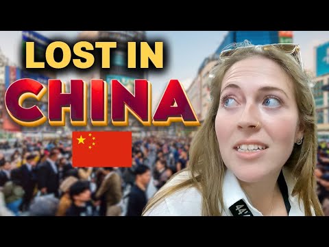 LOST and ALONE in China's LARGEST City... 🇨🇳 (This Blew Our Minds)