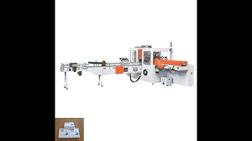 High speed automatic napkin tissue paper packing machine