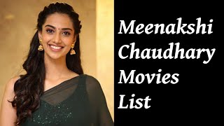 Meenakshi Chaudhary Movies List | Upcoming Movies