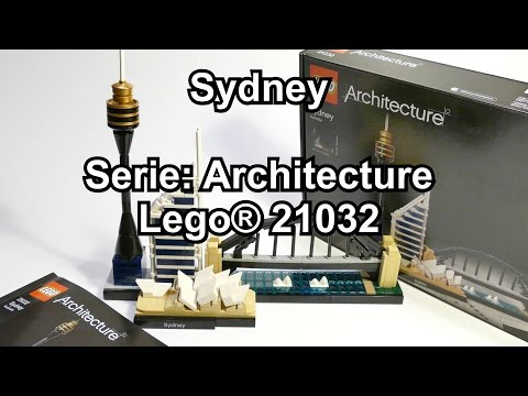 LEGO Sydney Skyline (Review Set 21032 Architecture) deutsch 4K