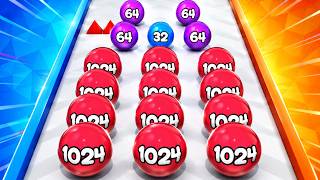 🔥 1024 Ball Merge Run Gameplay | Giant Number Evolution Challenge (Episode 9)
