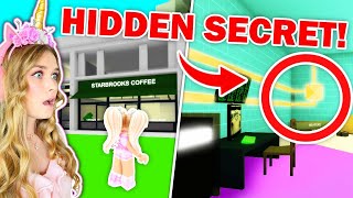 *NEW SECRET* About STARBROOKS COFFEE In Brookhaven! (Roblox)