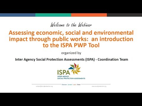 An introduction to the ISPA Public Works Assessment Tool