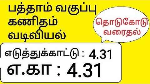 10th Maths Tamil Medium Chapter 4 Geometry Example 4.31 எடுத்துக்காட்டு 4.31