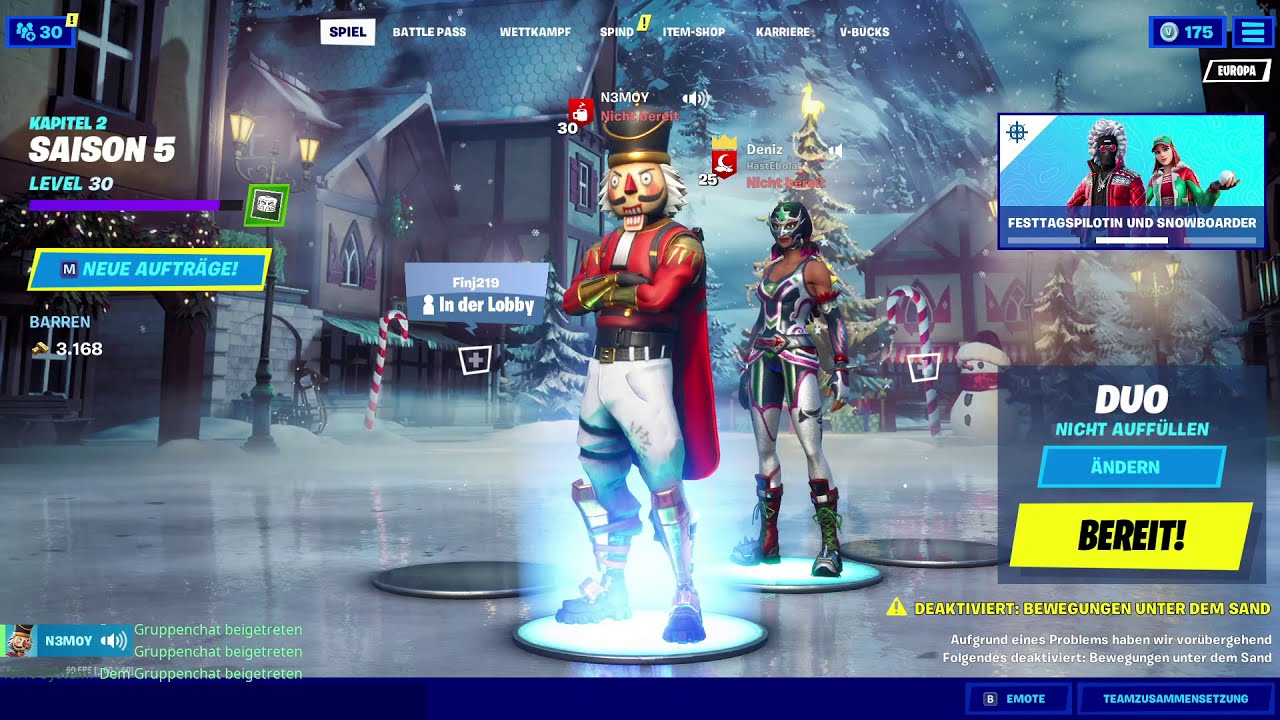 Fortnite S15 Über die Entstehung von Weihnachten SkyExit x Deniz