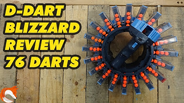 Review : D-Dart Blizzard 76 Full AUTO Round BEAST!