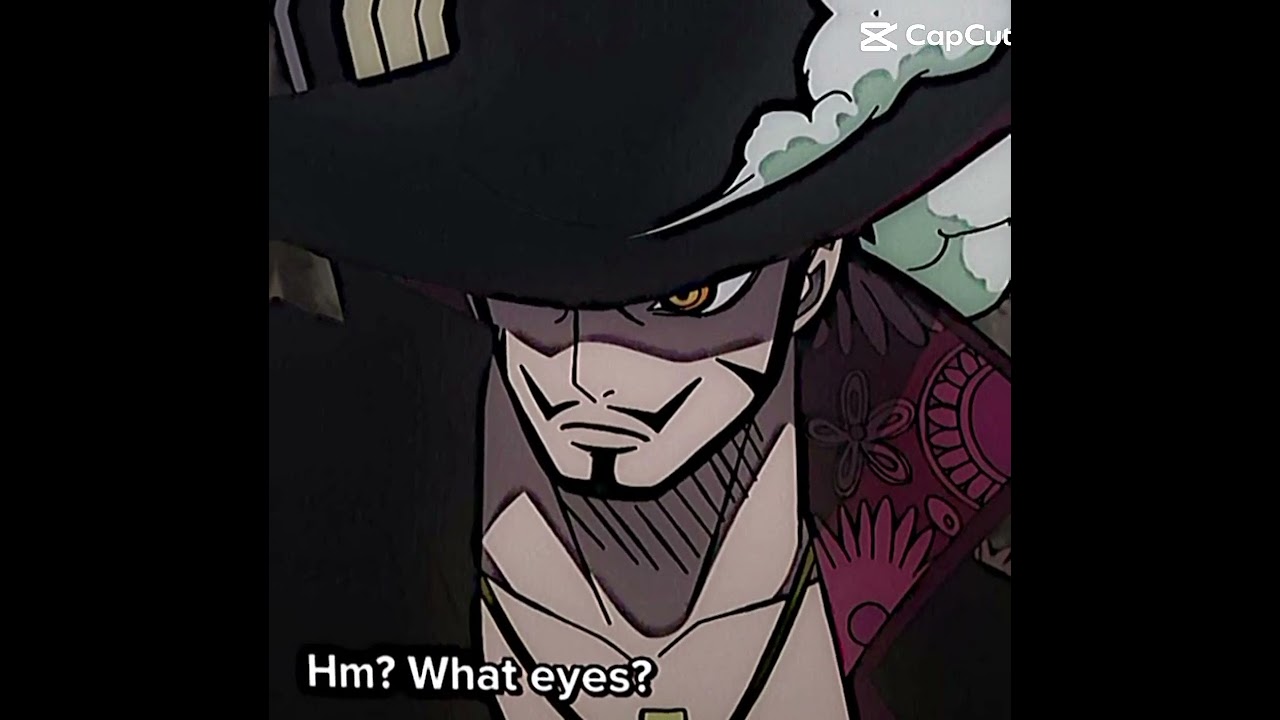 Mihawk’s Intense Gaze: The Most Powerful Reaction Yet