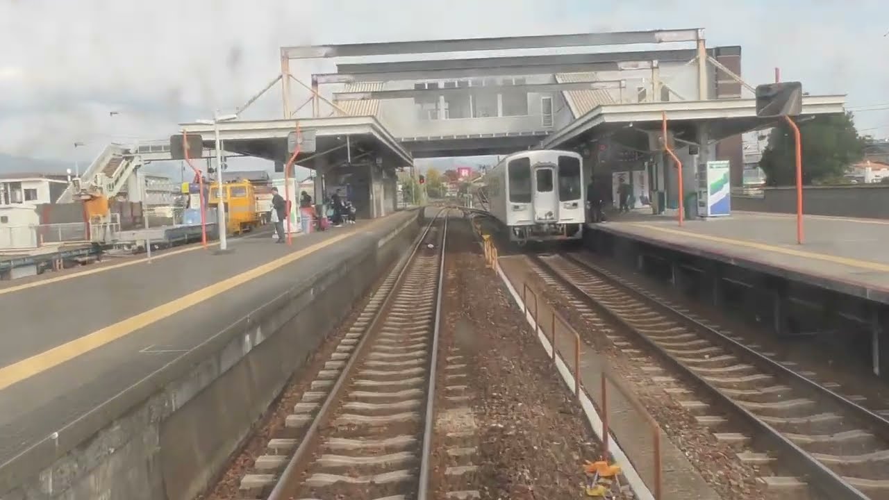 【前面展望】土讃線1000系高知→阿波池田