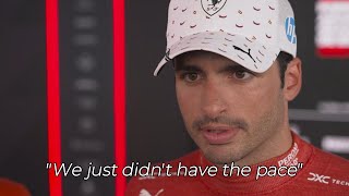 Carlos Sainz Post-Qualifying interview | F1 Spanish Grand Prix