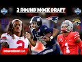 Draft simul complet de la nfl en 2 tours commerce  buster discussion sur le repchage de la nfl