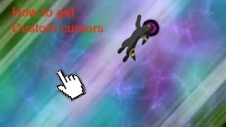 How to get a Custom Cursor Windows 10