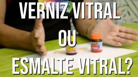 Como usar verniz vitral passo a passo?