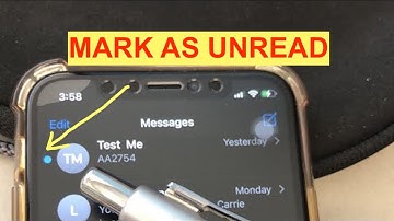 How to mark messages UNREAD in iOS 16 (iPhone Hidden Hacks)