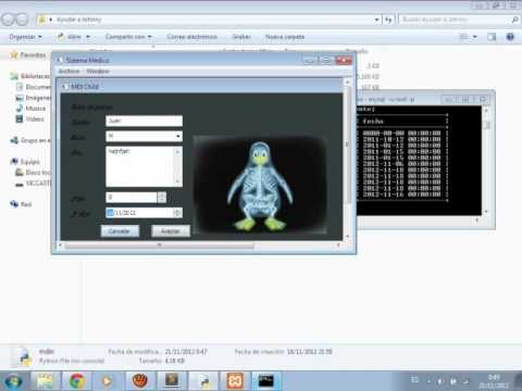 Fondo MDI wxPython