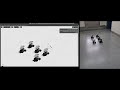 Five-Robot Formation Control Demonstration (Simulation and Real-World Experiments)