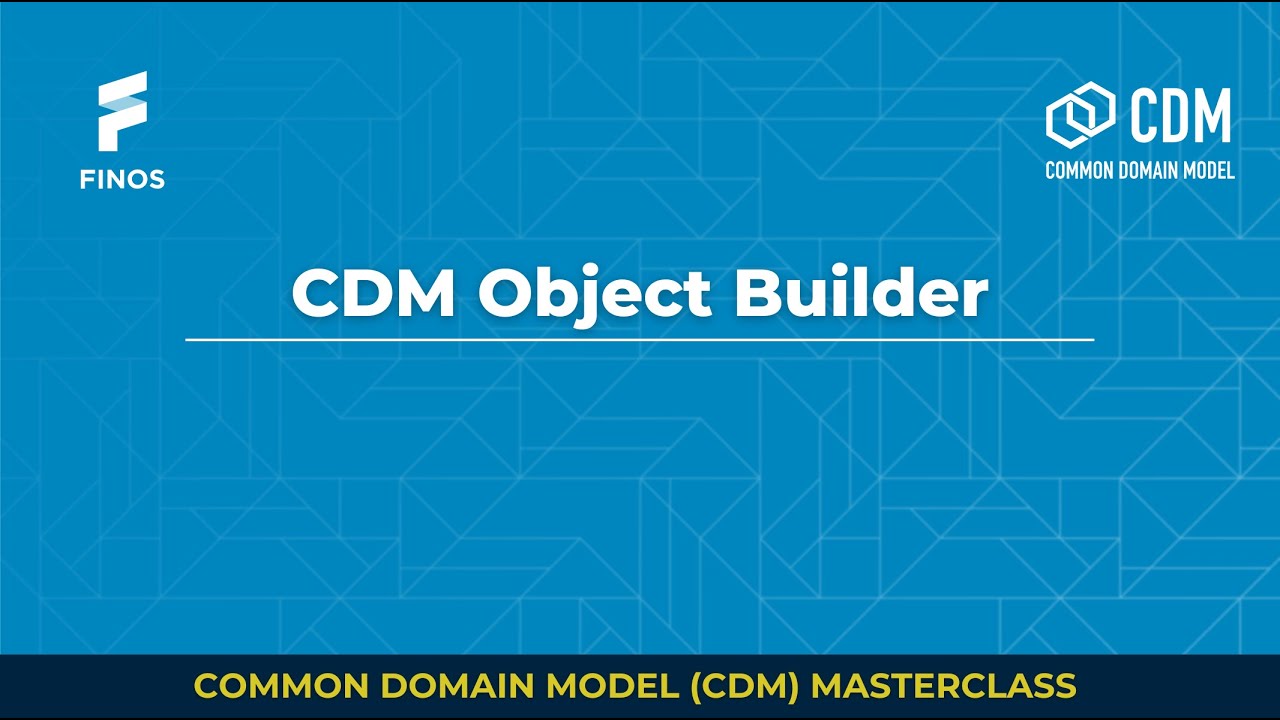 CDM Object Builder - YouTube