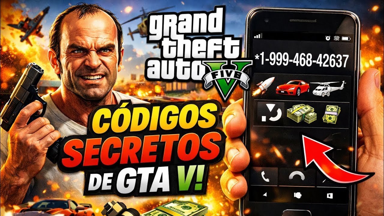 Activa estos CÓDIGOS en el TELÉFONO de GTA V 