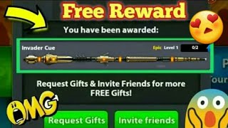 8 Ball Pool Free 👉 Invader Cue 👈 Get Reward New Link screenshot 4