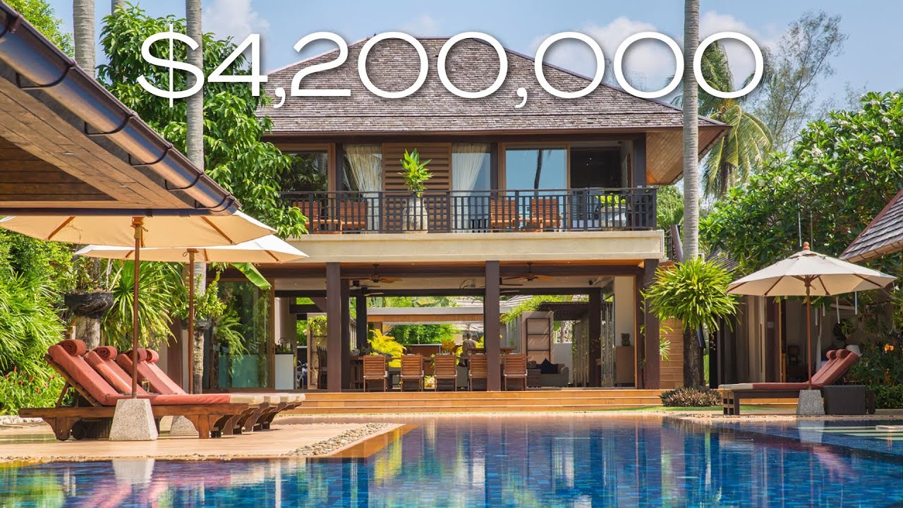 Inside a TROPICAL Thai inspired villa in Koh Samui
