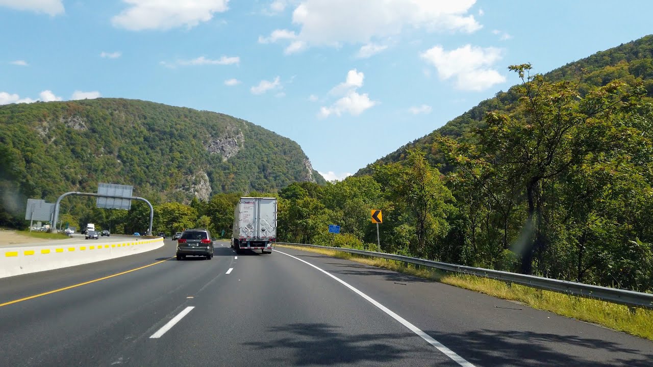 Interstate 80 east New Jersey Exit 0 - 27 | Delaware Water Gap to Netcong