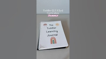 Toddler Curriculum Learning Journals #homeschoolcurriculum #curriculumpicks #learningathome