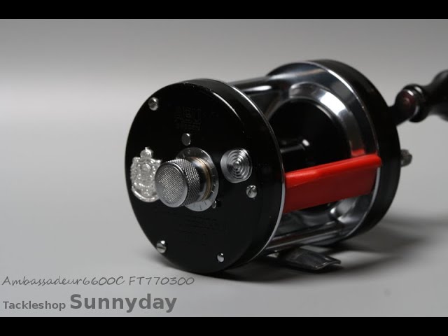 【貴重】アンバサダー 6600c 赤ベロ 復刻 アブガルシア アンバサダー 6600C 770300 赤ベロ オーバーホール