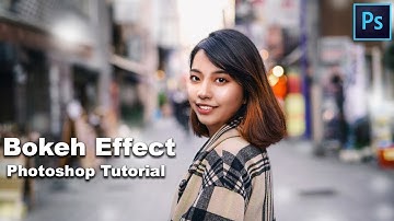 How To Easily Create Bokeh Lights From Scratch | Photoshop Tutorial