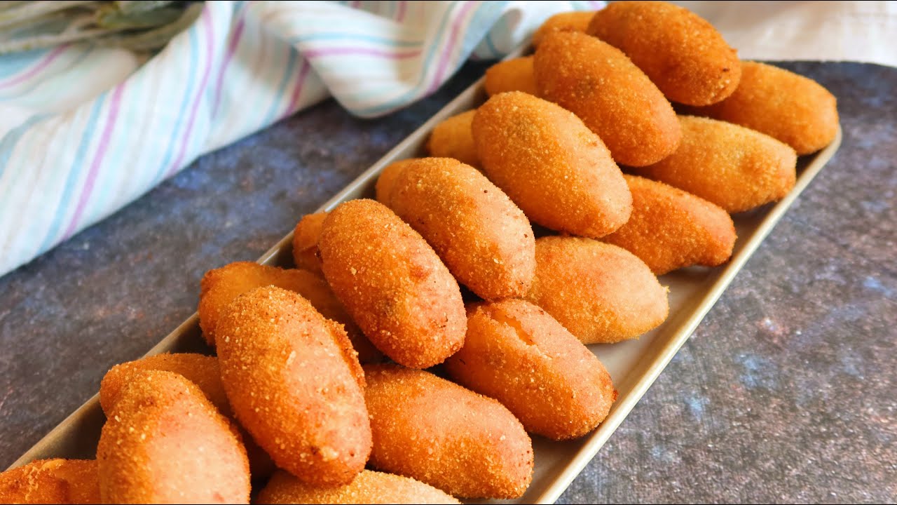 Se pueden hacer croquetas al horno