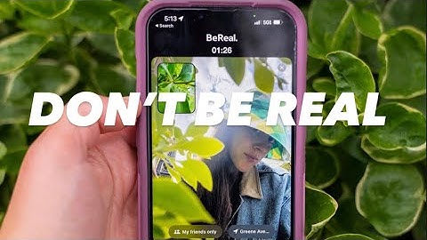 Full Lecture: BeReal and the Ideology of Authenticity