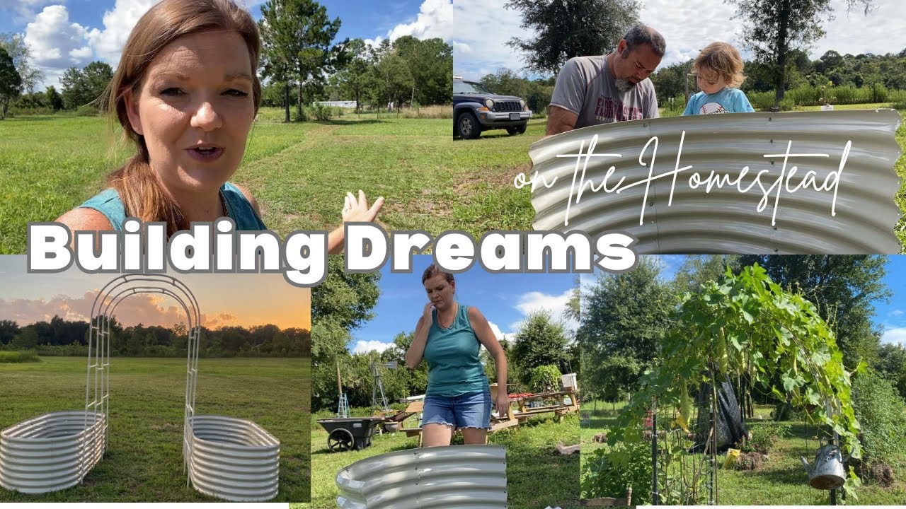 Building Dreams on the Homestead | Large Family Vlog - YouTube