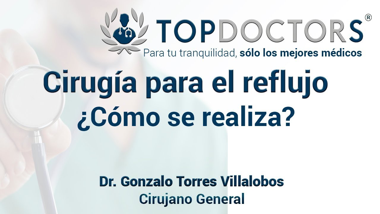 cirugia para reflujo gastroesofagico