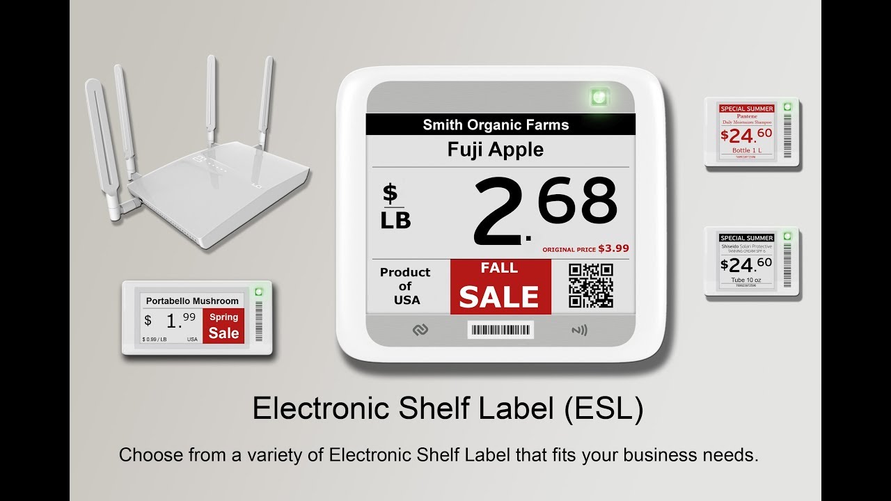 Shelf Digital Price Tags for Your Business 