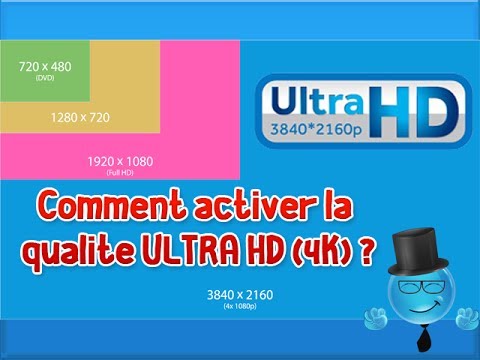Comment mettre une vidéo en 4K - ULTRA HD - 3840p - 4096p | Youtube ...