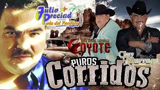 Puros Corridos Mix🎶30 Exitos Chuy Lizarraga, El Coyote, Julio Preciado, El Tigrillo Pal