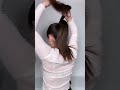 Add volume to your ponytail with this tip #hairhack #ponytail #hairstyle