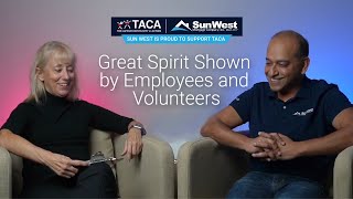 Great Spirit Shown by Employees and Volunteers
