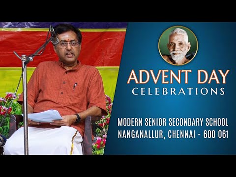 Advent Day Celebrations of Bhagavan Sri Ramanamaharshi - Modern Senior Secondary School - Chennai