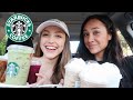 Trying my subscribers CRAZY Starbucks drinks PT. 2!
