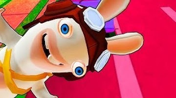 Rabbids Crazy Rush Gameplay Crazy Rabbid In the City!