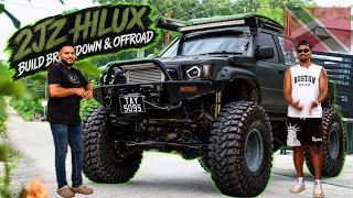 Build Breakdown on Sanjay’s 2JZ HILUX! 